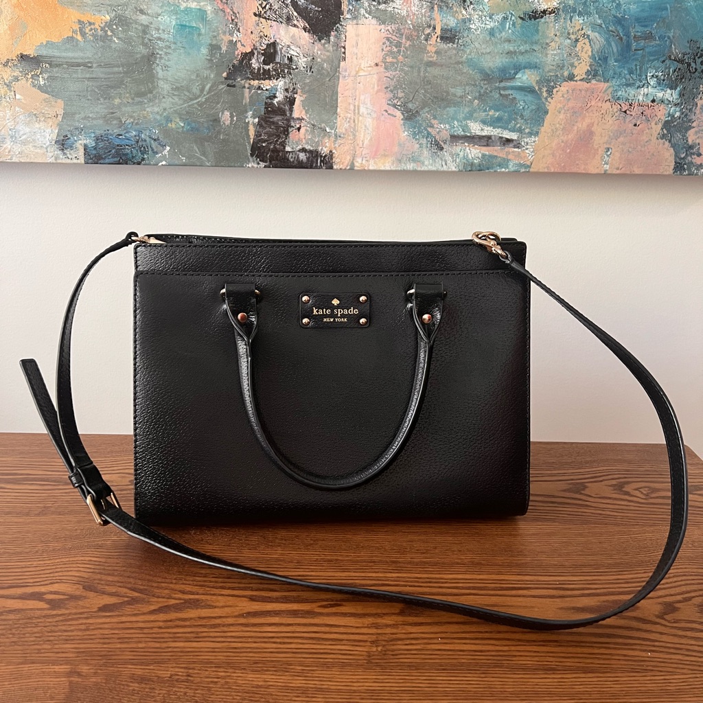 Kate Spade Wellesley Durham Leather Satchel